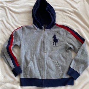 Polo Ralph Lauren hoodie kids size medium 10 - 12